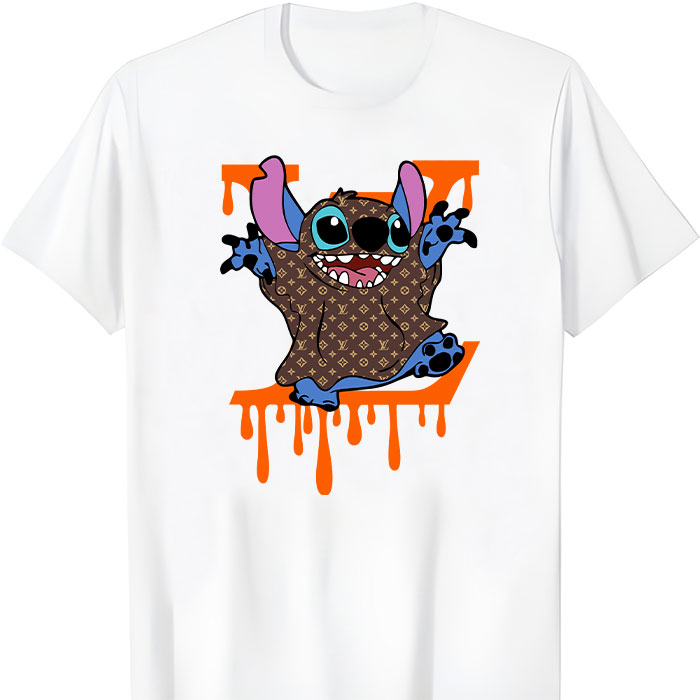 Louis Vuitton Logo Luxury Stitch LV Unisex T-Shirt TTB2251