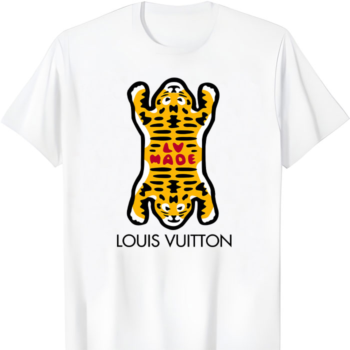 Louis Vuitton Human Made Tiger LV Unisex T-Shirt CB415