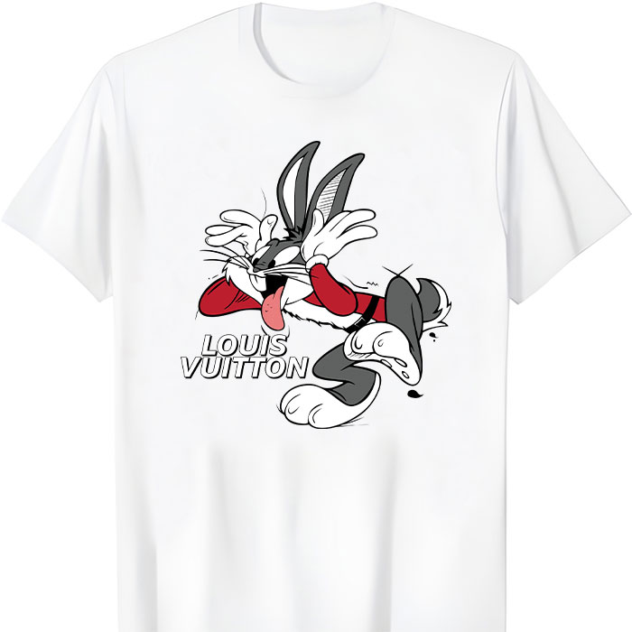 Louis Vuitton Bug Rabbit Santa Jacket LV Unisex T-Shirt CB404