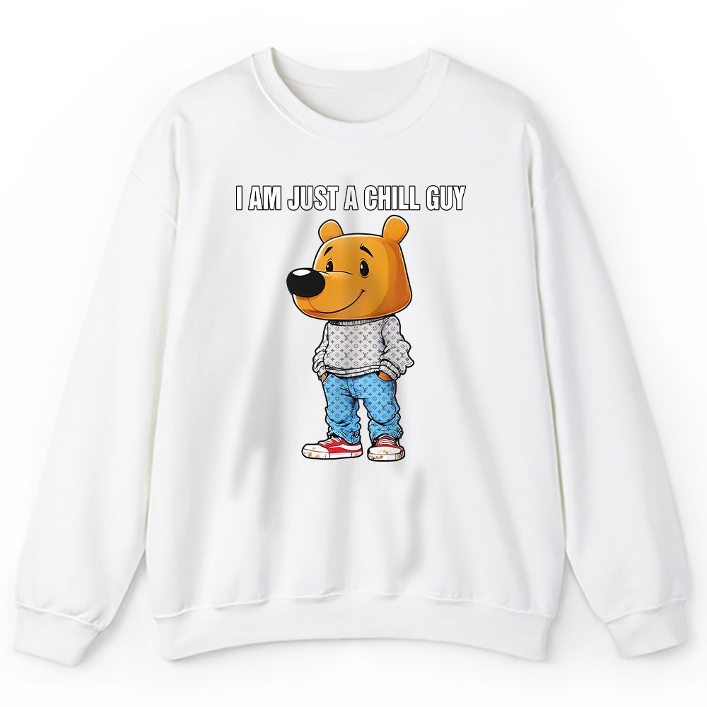 I Am Just A Chill Guy Dog Louis Vuitton Unisex Sweatshirt BTN24354
