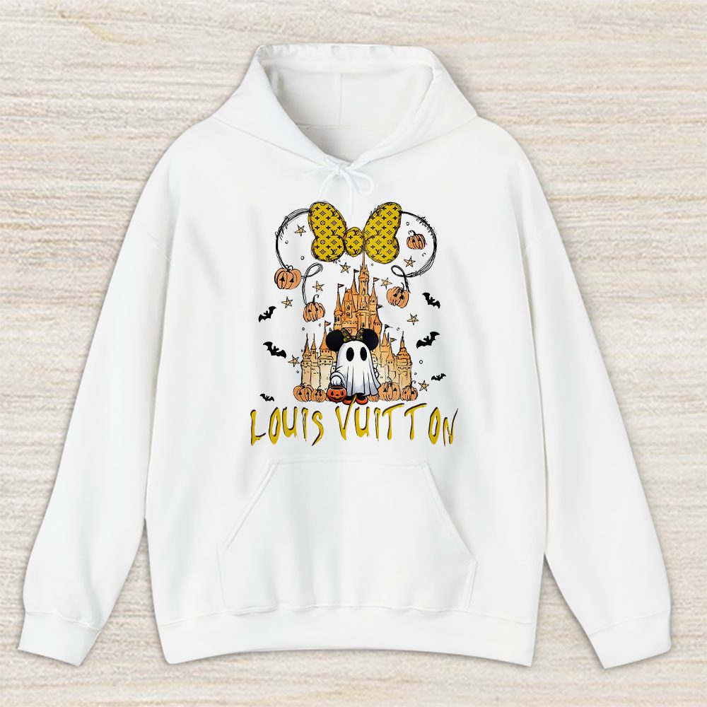 Mickey Minnie Ghost Louis Vuitton Unisex Hoodie TAH17096