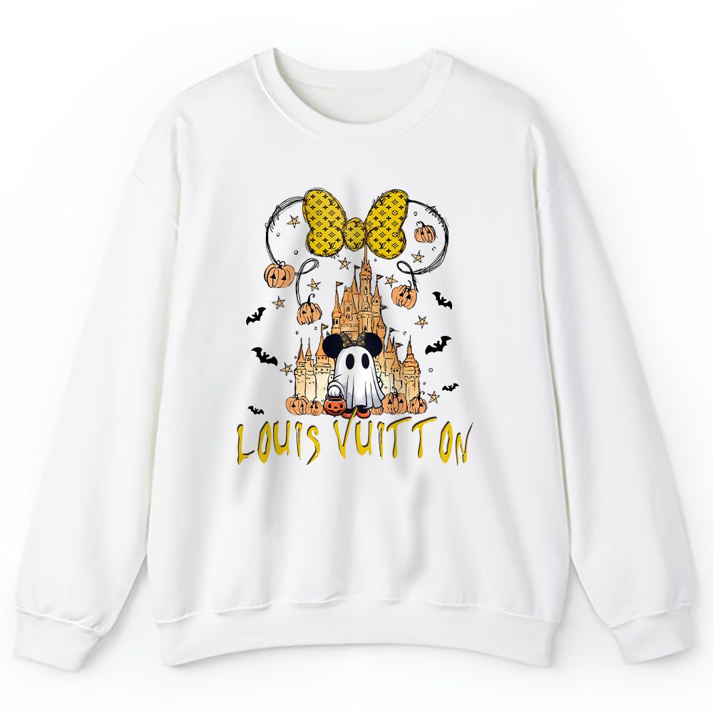 Mickey Minnie Ghost Louis Vuitton Unisex Sweatshirt BTN17096