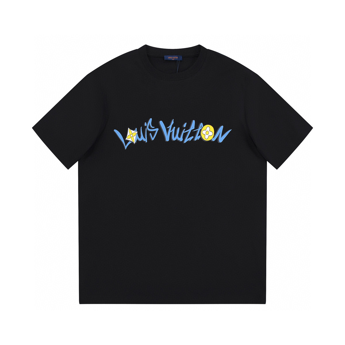 Louis Vuitton LV Frequency Graphic Black Tee Unisex T-Shirt FTS306