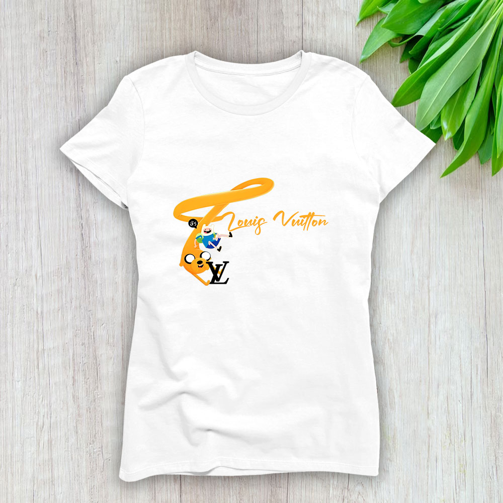 Finn Jake The Dog Louis Vuitton Brand Lady T-Shirt Women TLT3959