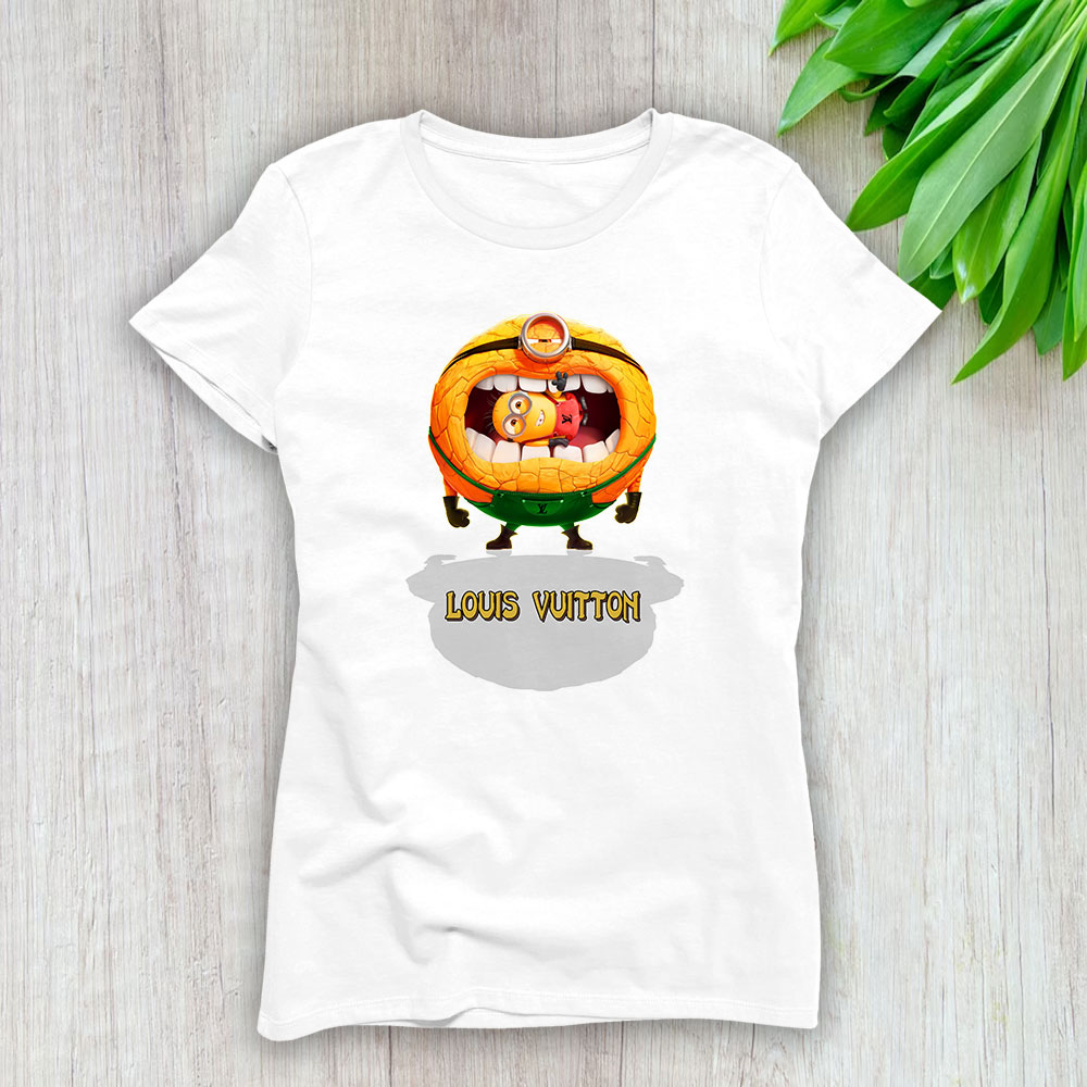 Minions Despicable Me 4 Louis Vuitton Brand Lady Shirt Women Tee TLT5411