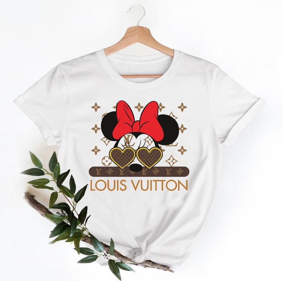 Minnie Louis Vuitton Shirt, Louis Vuitton Logo T-Shirt, Unisex Fashion Shirt, LV Tee, Louis Vuitton Luxury Tshirt LTS070