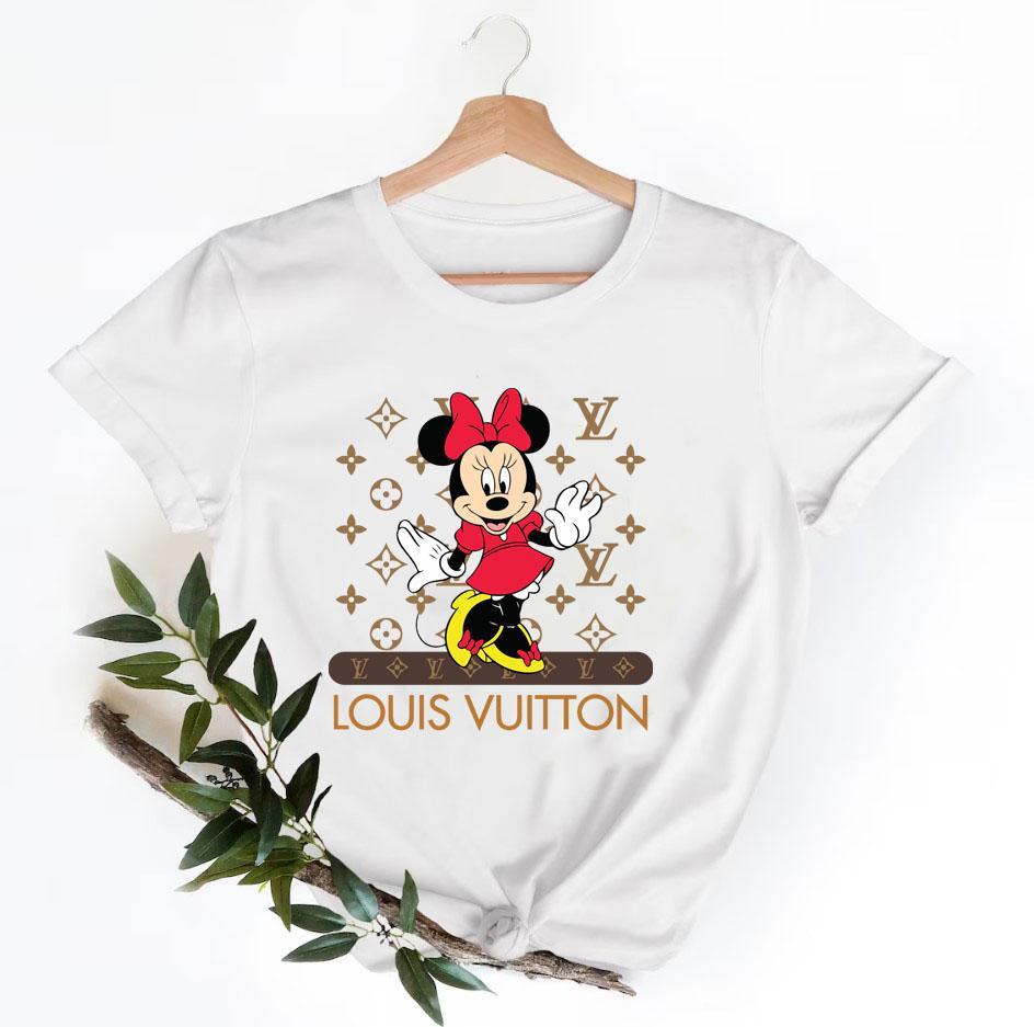Minnie Louis Vuitton Shirt, Louis Vuitton Logo T-Shirt, Unisex Fashion Shirt, LV Tee, Louis Vuitton Luxury Tshirt LTS072