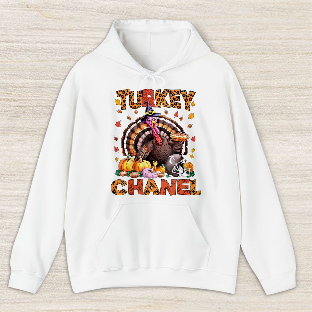 Retro Thanksgiving Turkey Chanel Unisex Hoodie TAH19381