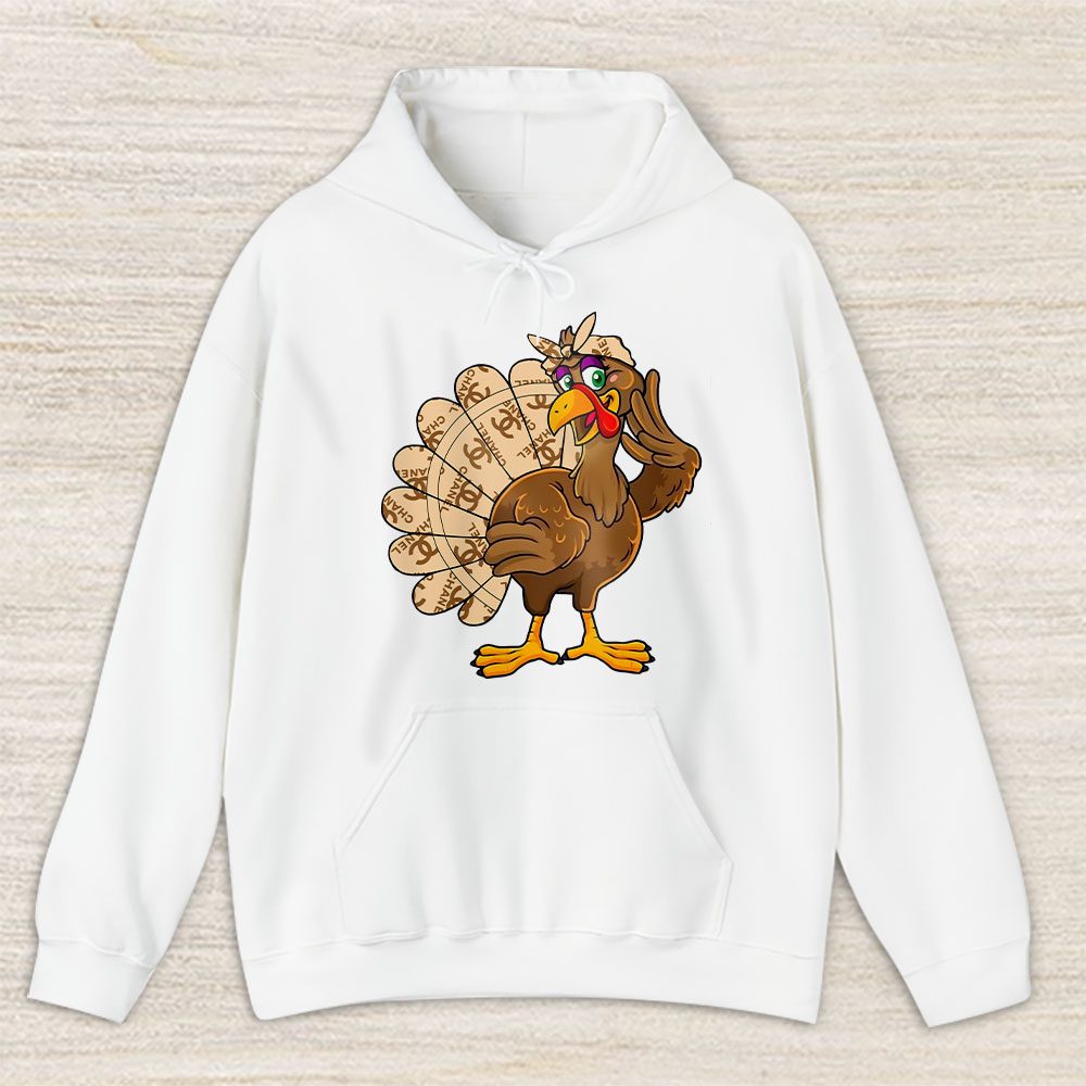 Thanksgiving Turkey Autumn Fall Chanel Unisex Hoodie TAH18253