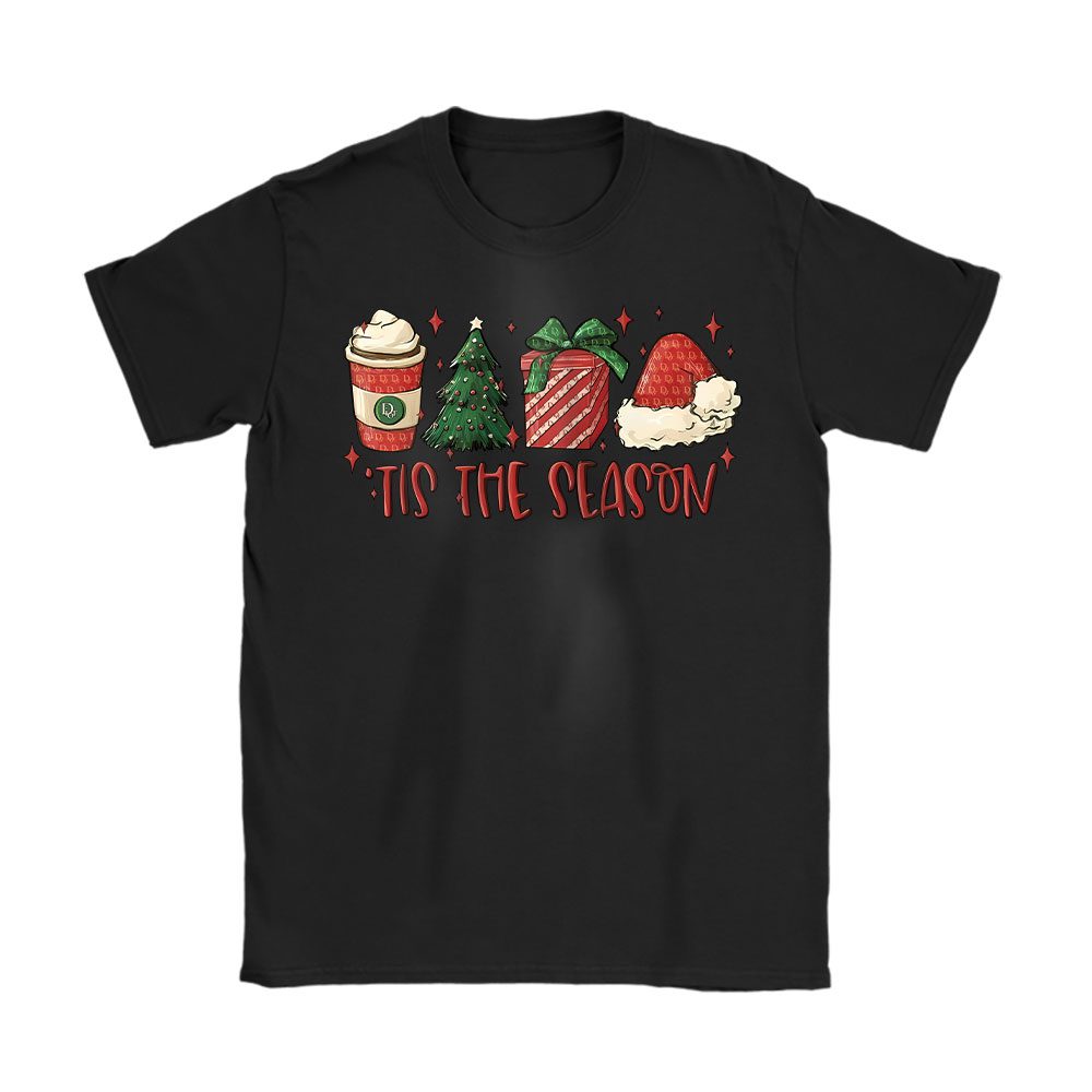 Christmas Tis The Season Dior Unisex T-Shirt Cotton Tee BN20080
