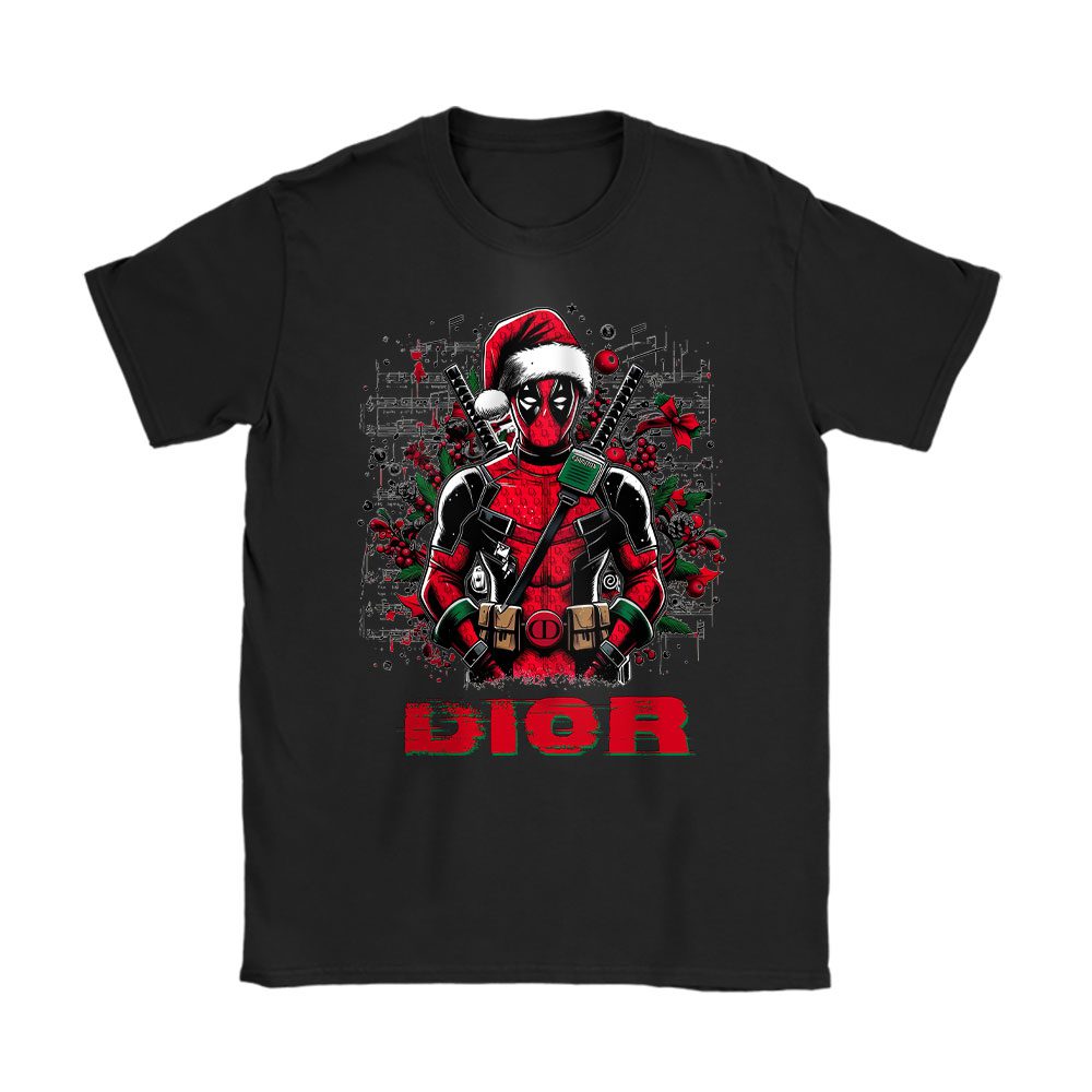 Cartoon Christmas Funny Holiday Dior Unisex T-Shirt Cotton Tee BN20051