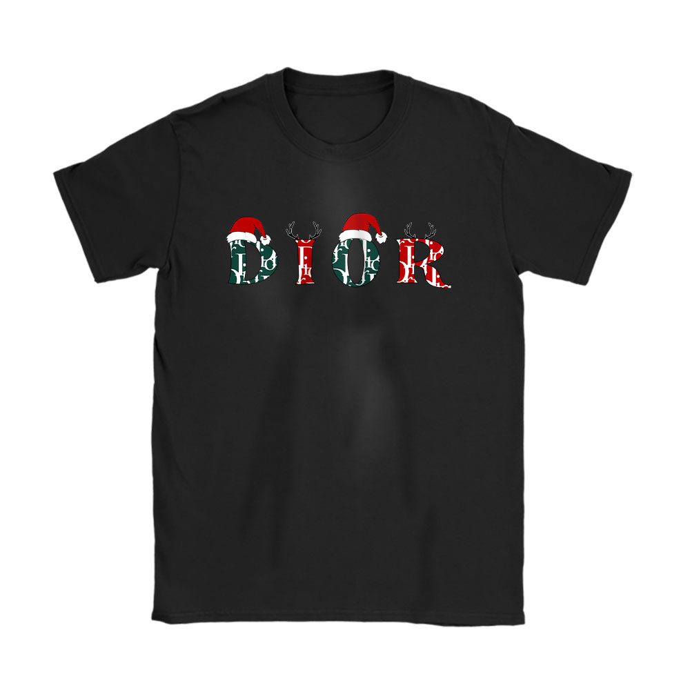 Christmas Luxury Brand Dior Unisex T-Shirt Cotton Tee BN19595