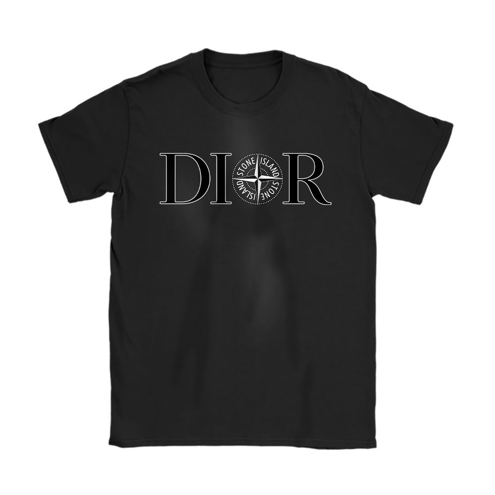 Dior And Stone Island Dior Unisex T-Shirt Cotton Tee BN19602