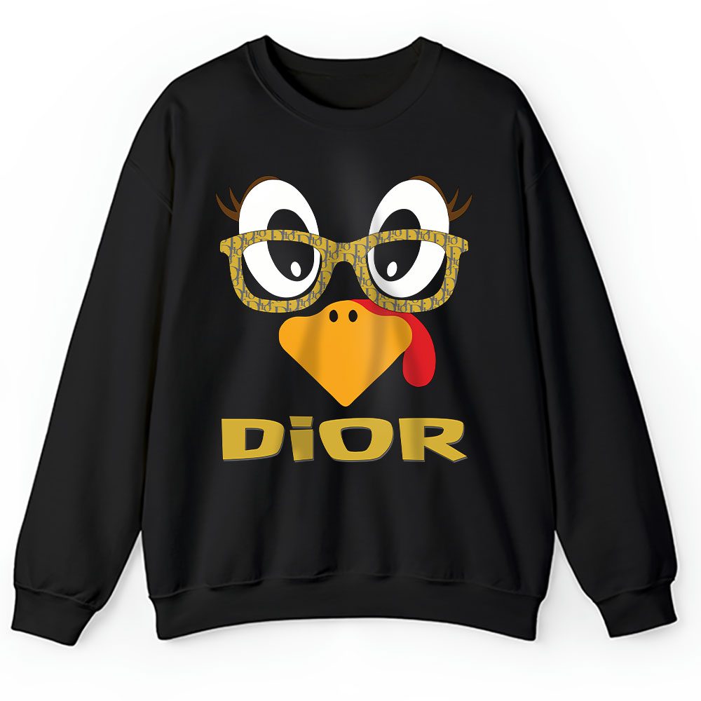 Cute Turkey Fall Thanksgiving Dior Unisex Sweatshirt BTN18191