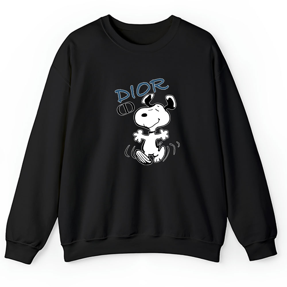 Snoopy Dior Unisex Sweatshirt BTN8374