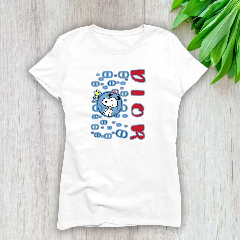 Snoopy Dior Lady T-Shirt Women BTN8376