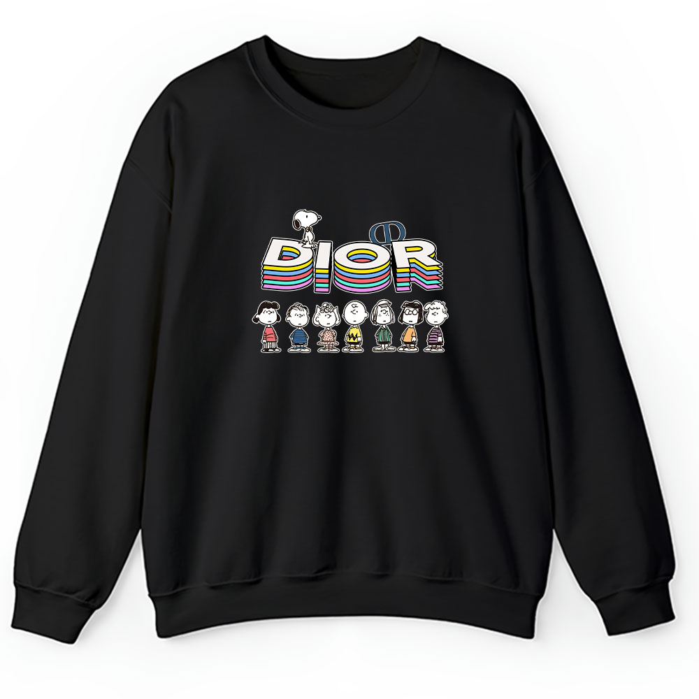 Snoopy Dior Unisex Sweatshirt BTN7191