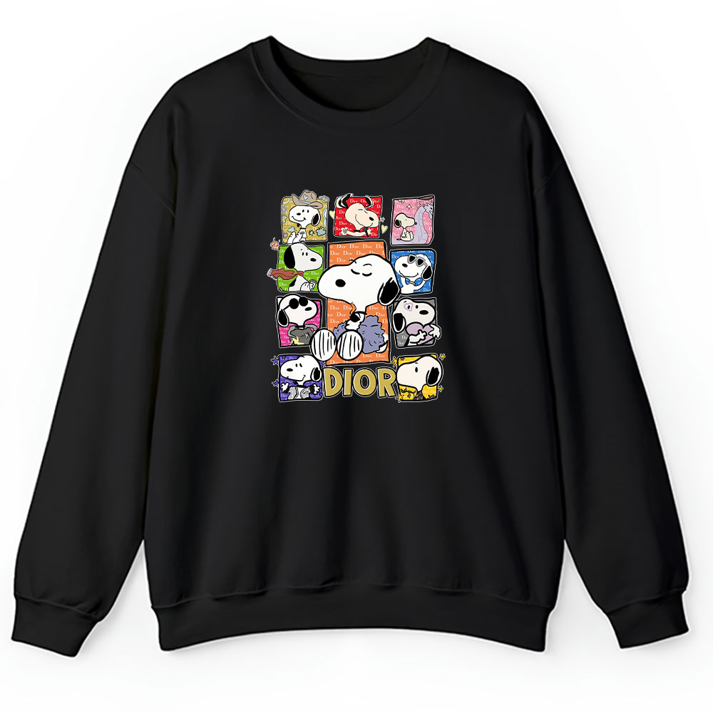 Snoopy Dior Unisex Sweatshirt BTN7185