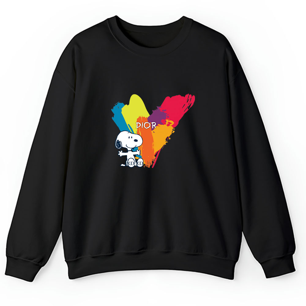 Snoopy Dior Unisex Sweatshirt BTN7182
