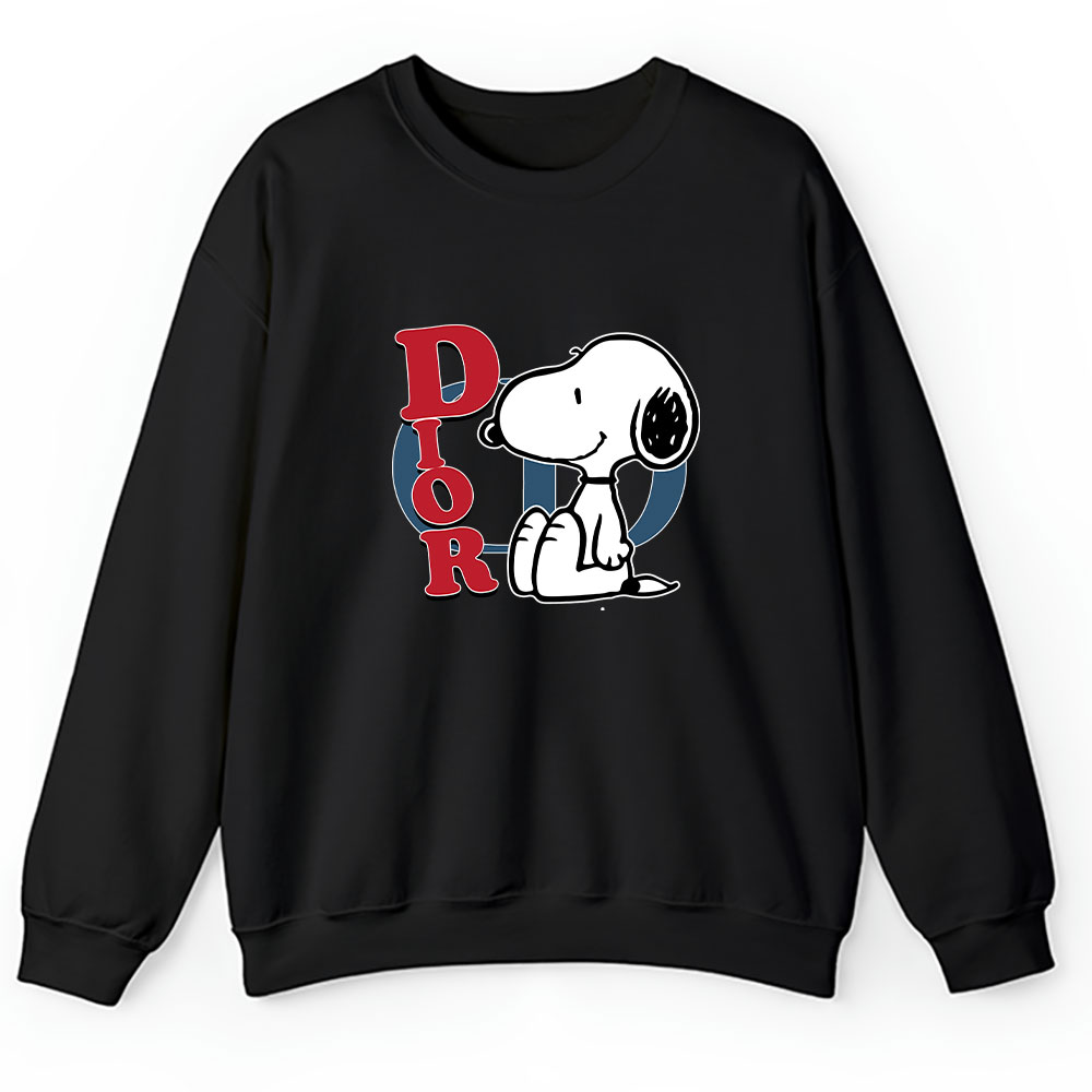 Snoopy Dior Unisex Sweatshirt BTN7187