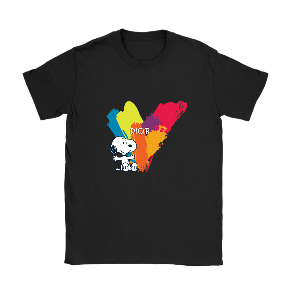 Snoopy Dior Unisex T-Shirt Cotton Tee BN7182