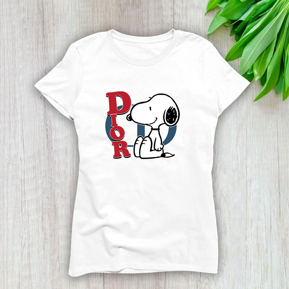Snoopy Dior Lady T-Shirt Women BTN7187