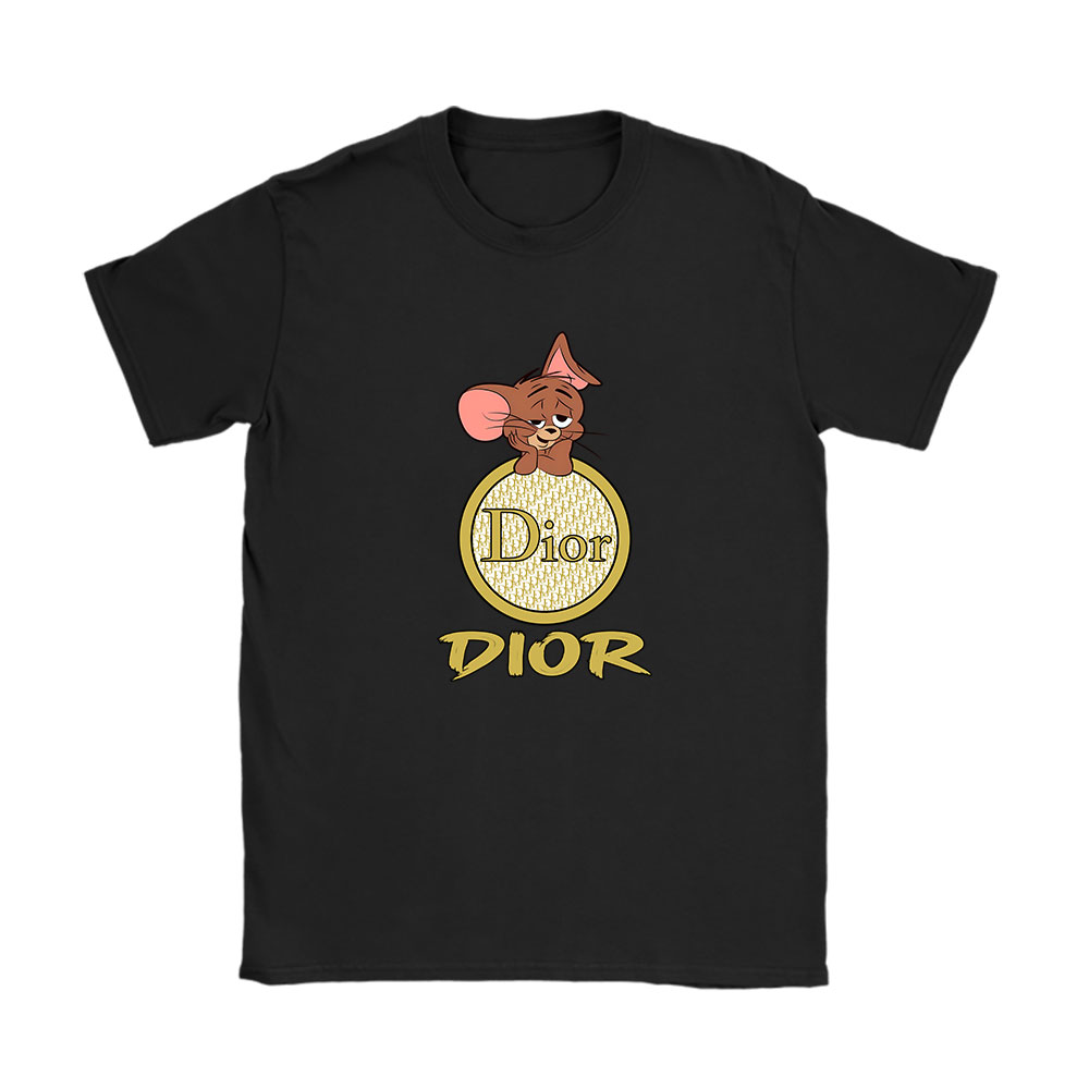 Jerrry In Tom And Jerry Dior Brand Unisex T-Shirt Cotton Tee BN6284