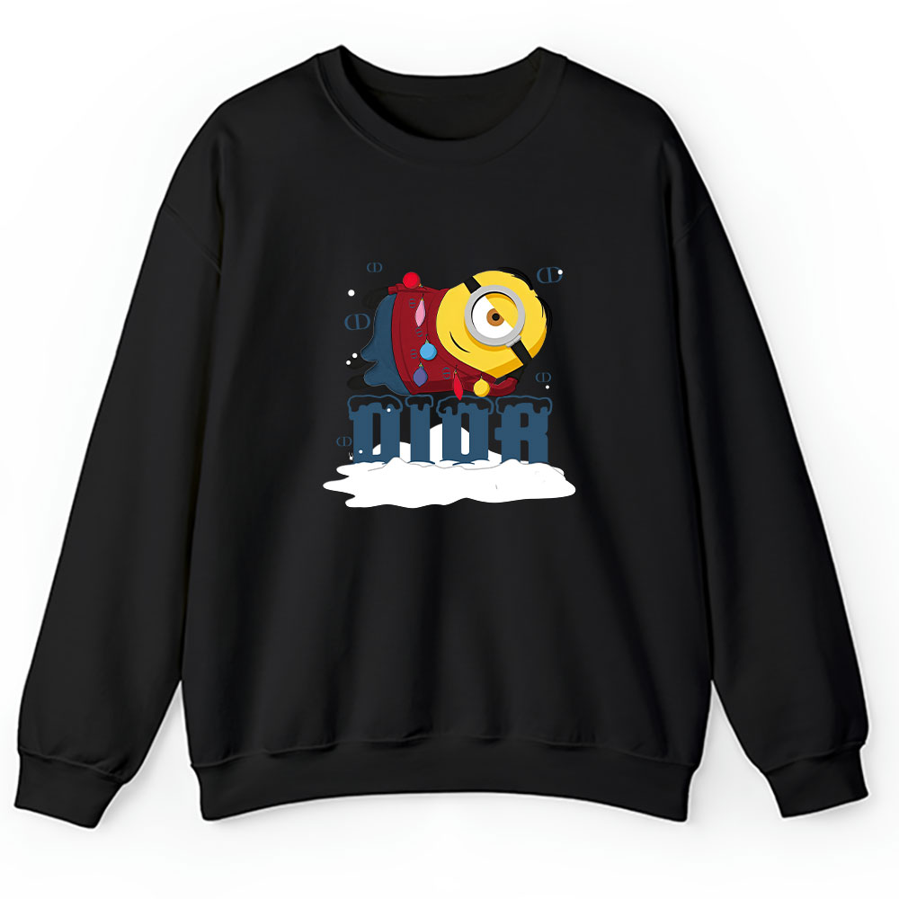 Minions Despicable Me Christmas Dior Brand Unisex Sweatshirt BTN6324