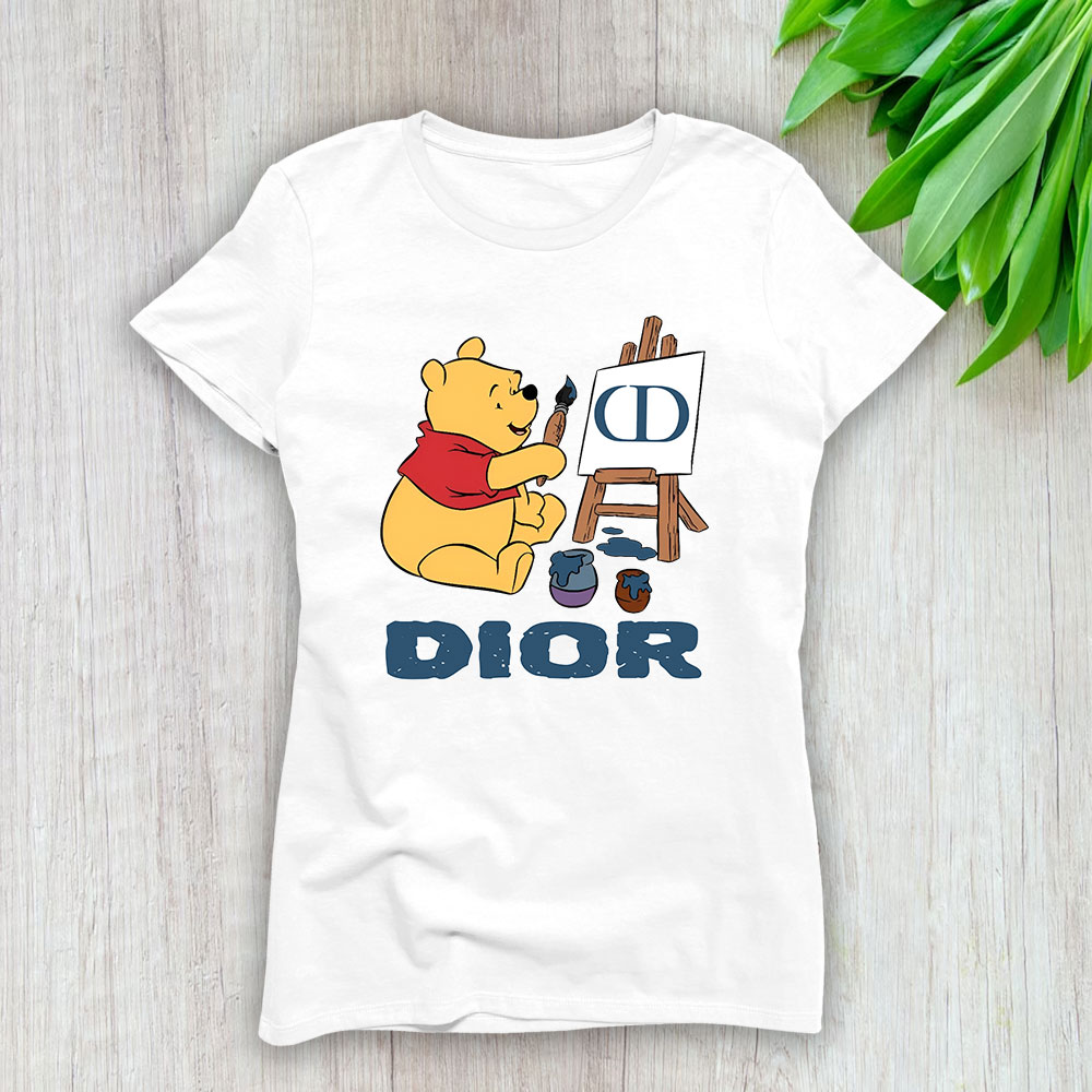 Winniethepooh Dior Brand Lady T-Shirt Women TLT4183