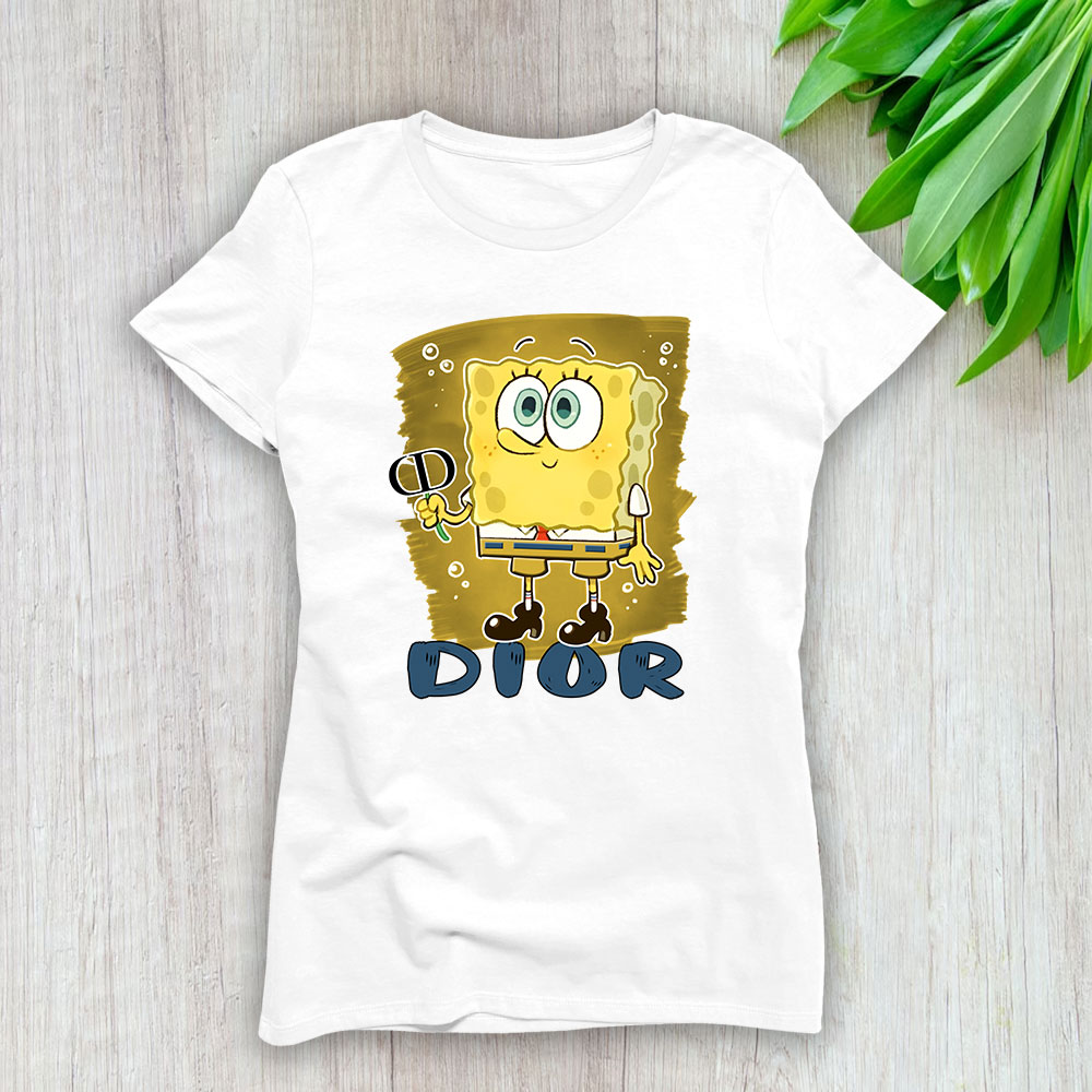 Spongebob Dior Brand Lady T-Shirt Women TLT4036
