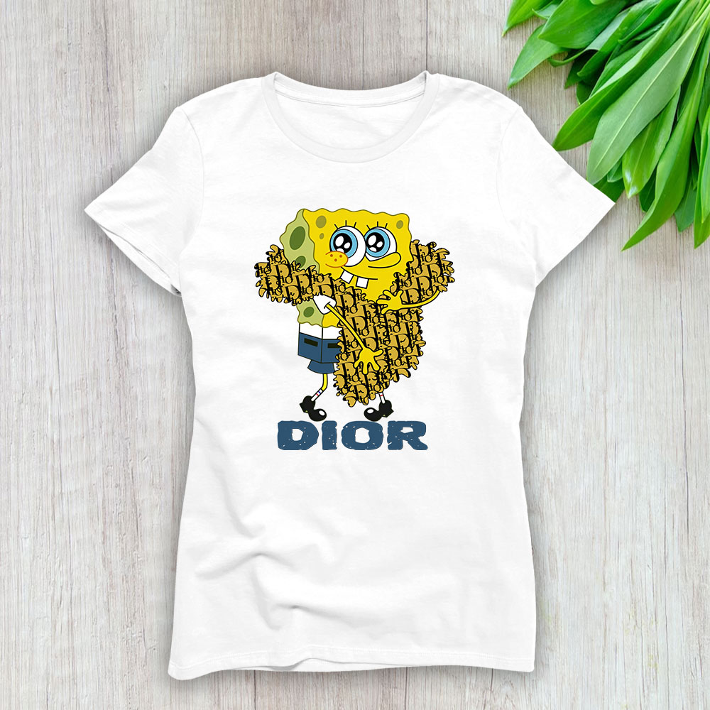 Spongebob Dior Brand Lady T-Shirt Women TLT4034