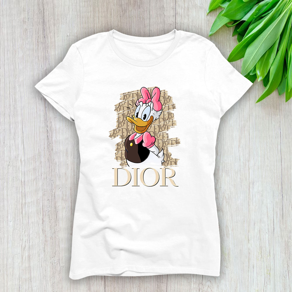 Donald Duck Dior Brand Lady T-Shirt Women TLT3946