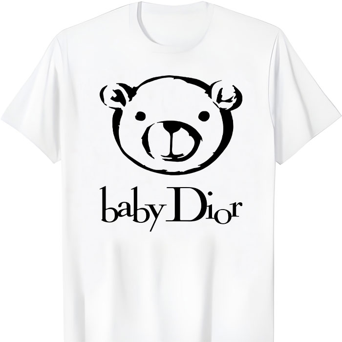 Baby Dior Logo Luxury Unisex T-Shirt TTB2535