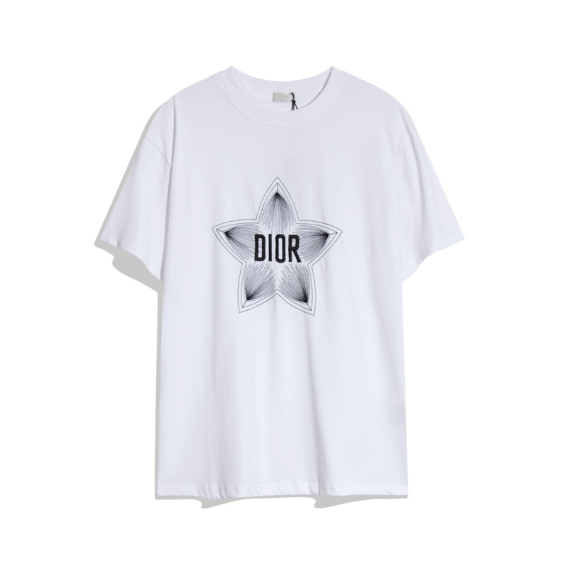 2D Dior Logo With Star Tee Unisex T-Shirt FTS044