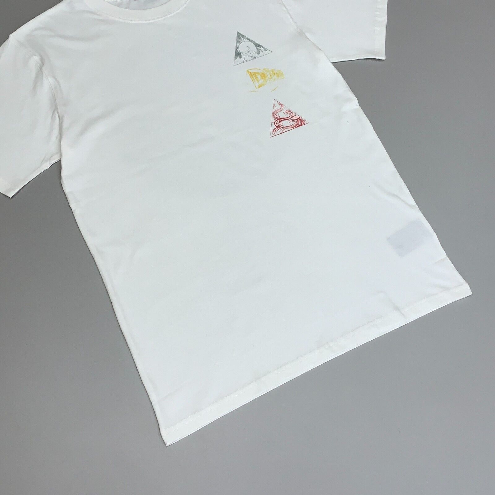 Christian Dior Printed Logo Cd Air Tee Unisex T-Shirt Jersey Crew Neck FTS033