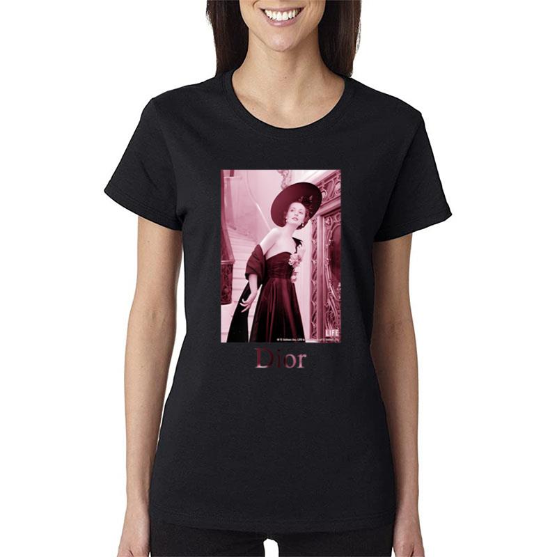 LIFE Picture Collection Christian Dior 02 Women Lady T-Shirt