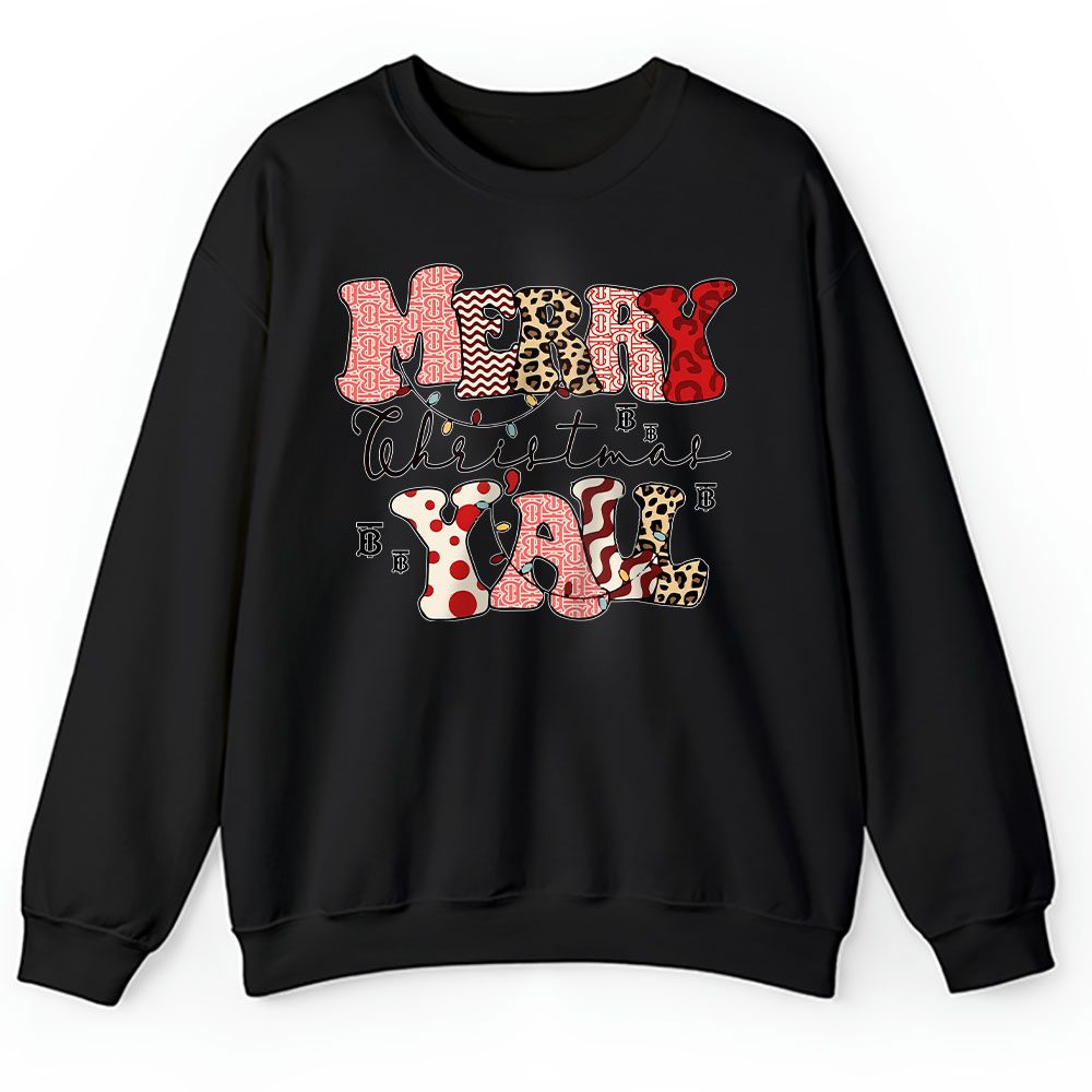 Merry Christmas Burberry Unisex Sweatshirt BTN19625