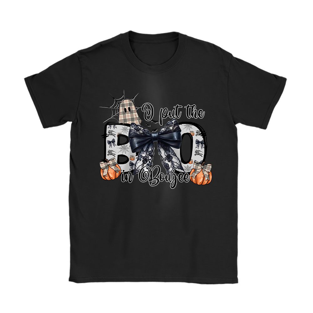 Boojee Ghost Burberry Unisex T-Shirt Cotton Tee BN17066
