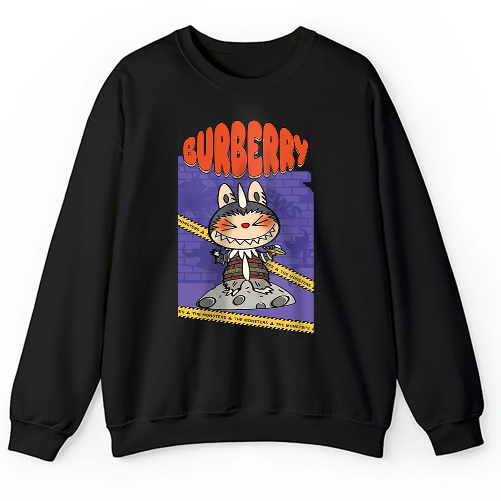 Labubu The Threat Monsters Burberry Unisex Sweatshirt BTN17038