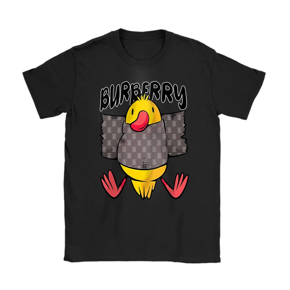 Funny Duck Tape Burberry Unisex T-Shirt Cotton Tee BN16983
