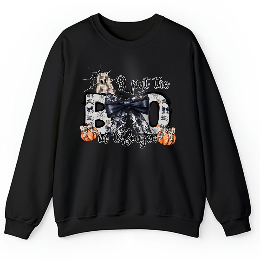 Boojee Ghost Burberry Unisex Sweatshirt BTN17066