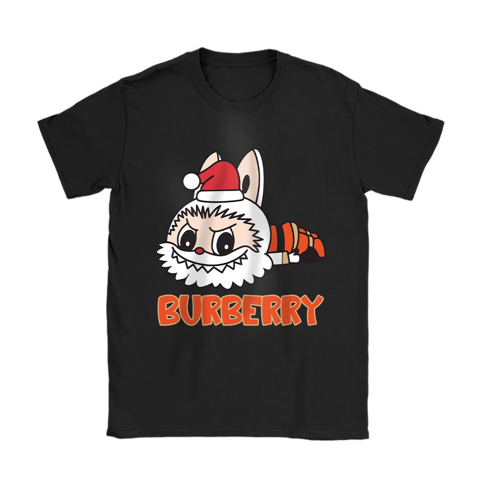 Labubu Christmas Eve Burberry Unisex T-Shirt Cotton Tee BN16999