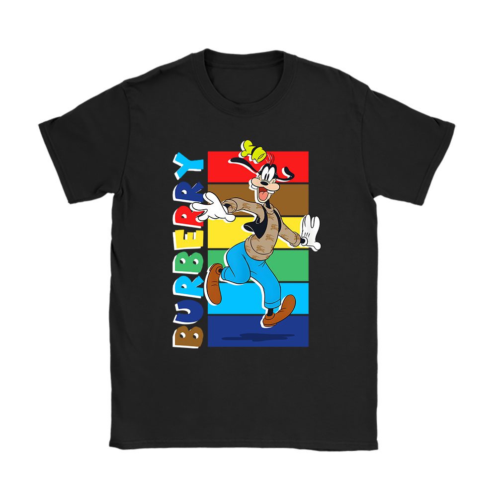 Goofy Burberry Unisex T-Shirt Cotton Tee BN14608