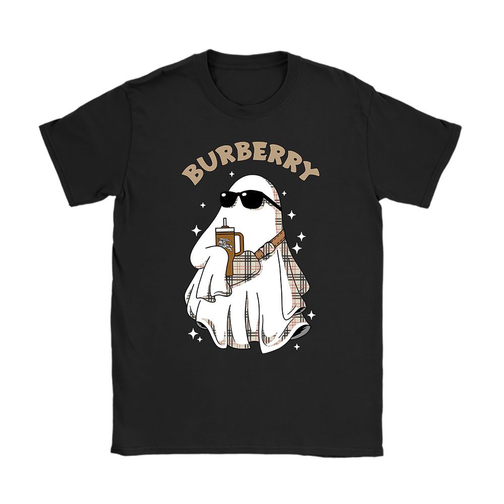 Boojee Ghost Burberry Unisex T-Shirt Cotton Tee BN14640