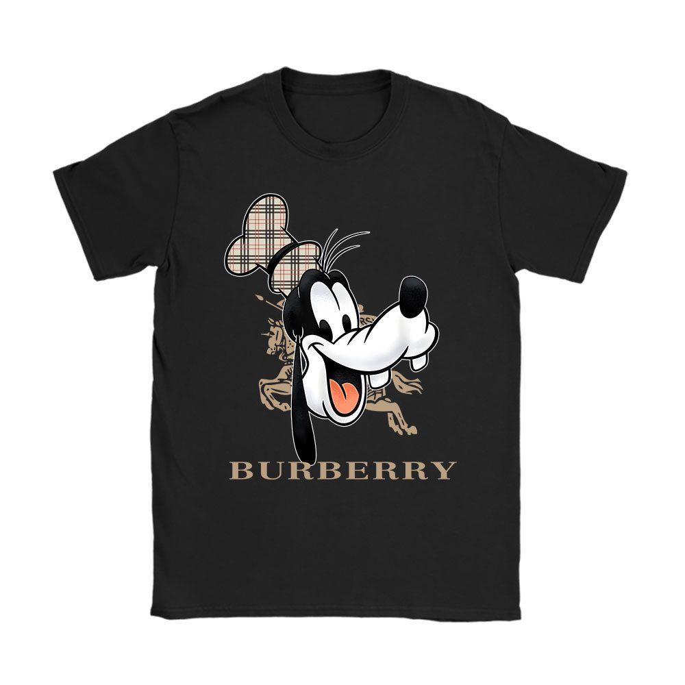Goofy Burberry Unisex T-Shirt Cotton Tee BN14607