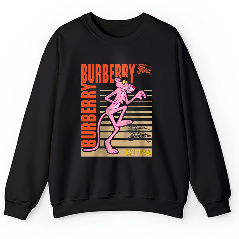 Pink Panther Lined Portrait Burberry Unisex Sweatshirt BTN15096