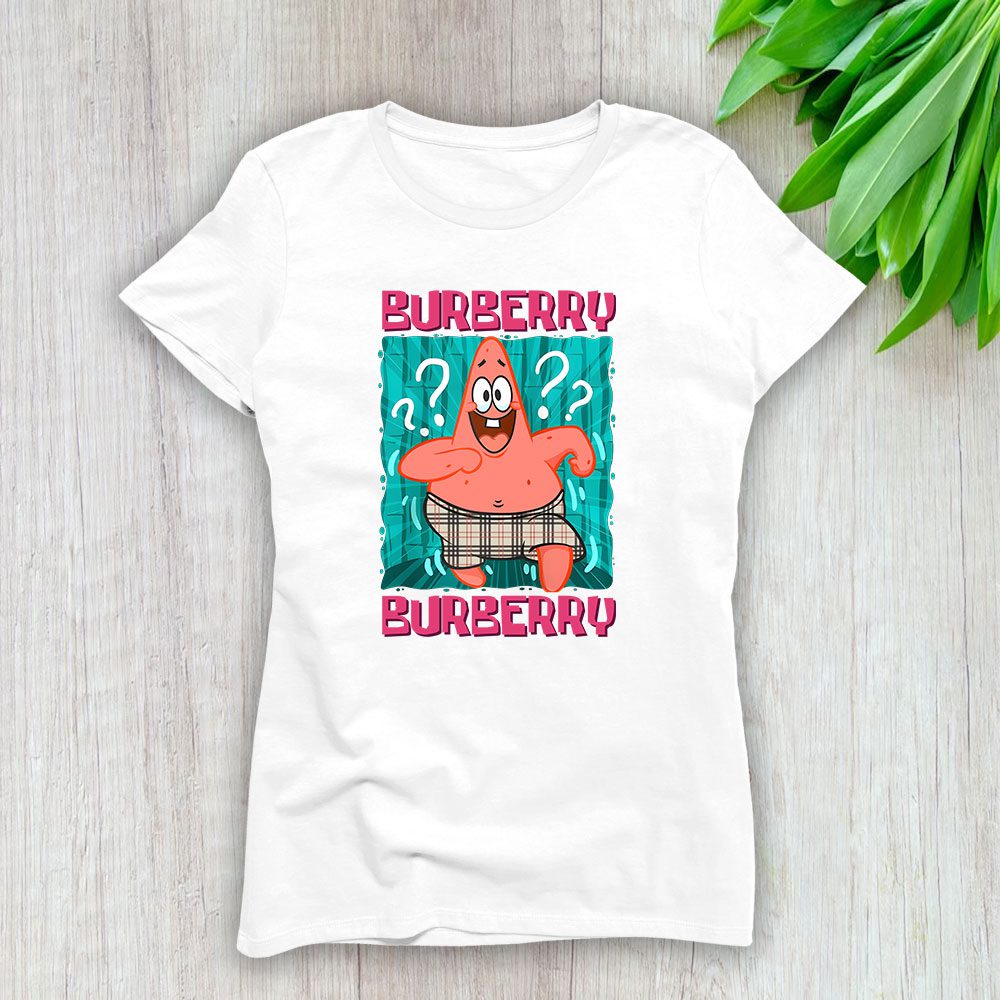 Patrick Star Burberry Lady T-Shirt Women BTN14623