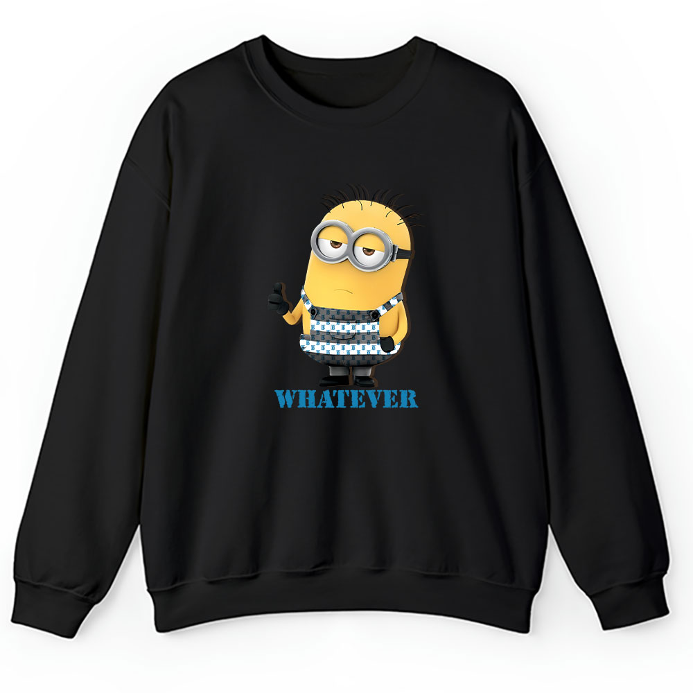 Minions Despicable Me Thumbs Up Whatever Graphic Burberry Unisex Sweatshirt BTN14053