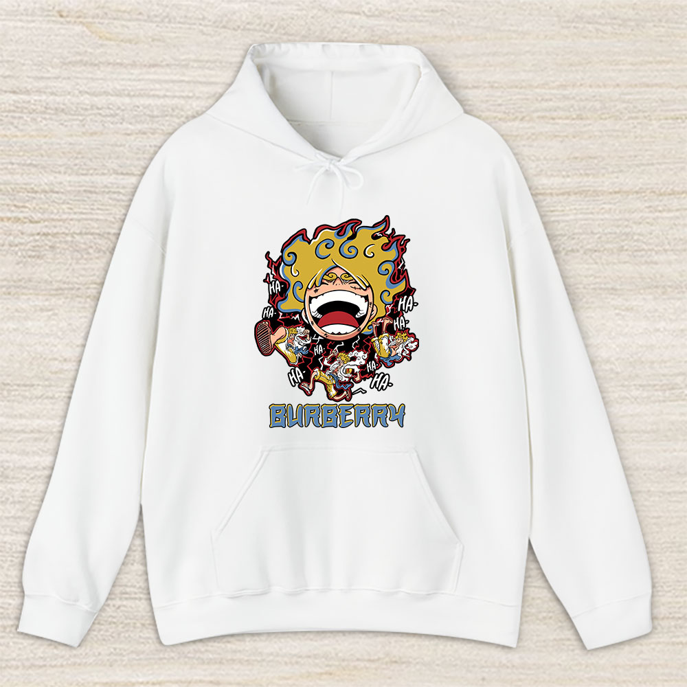 Monkey D Luffy One Piece Burberry Brand Unisex Hoodie TAH6559