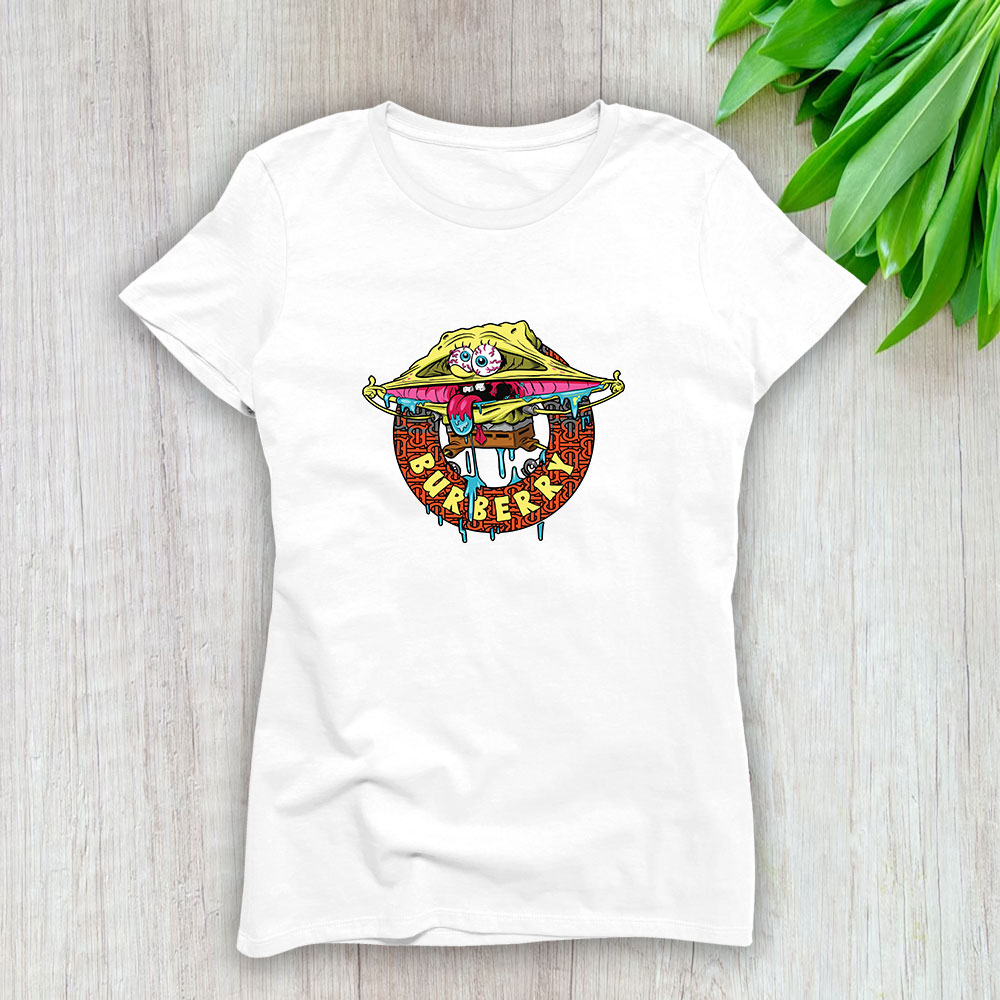 Spongebob Burberry Lady T-Shirt Women BTN10179